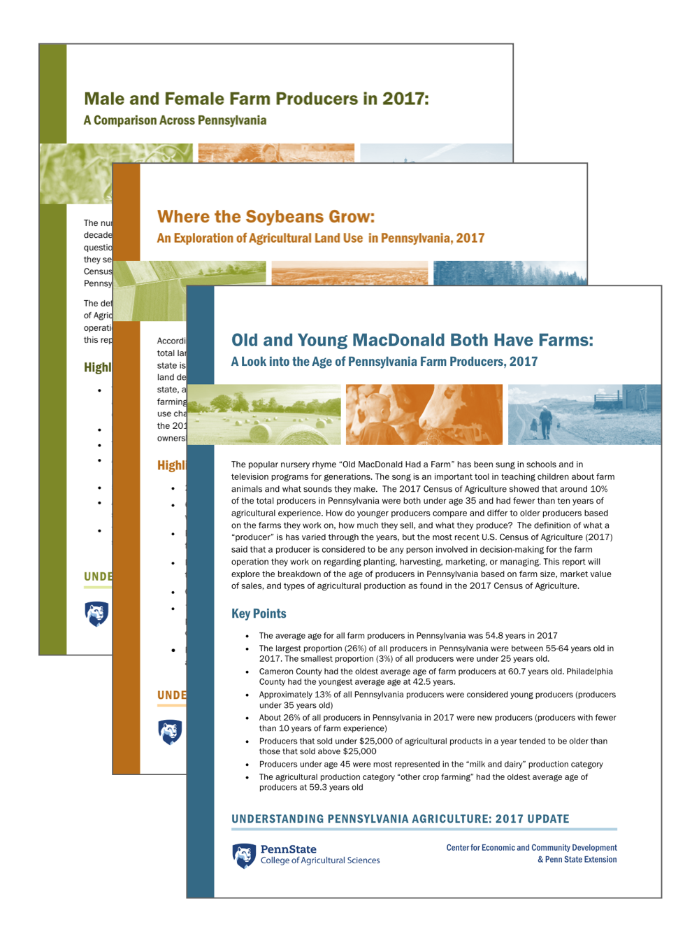 Short report: Agricultural Land Use in PA in 2017